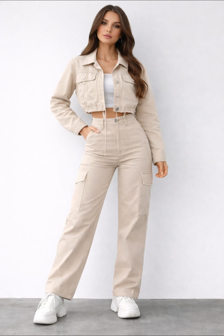 Pantalón cargo bengalina