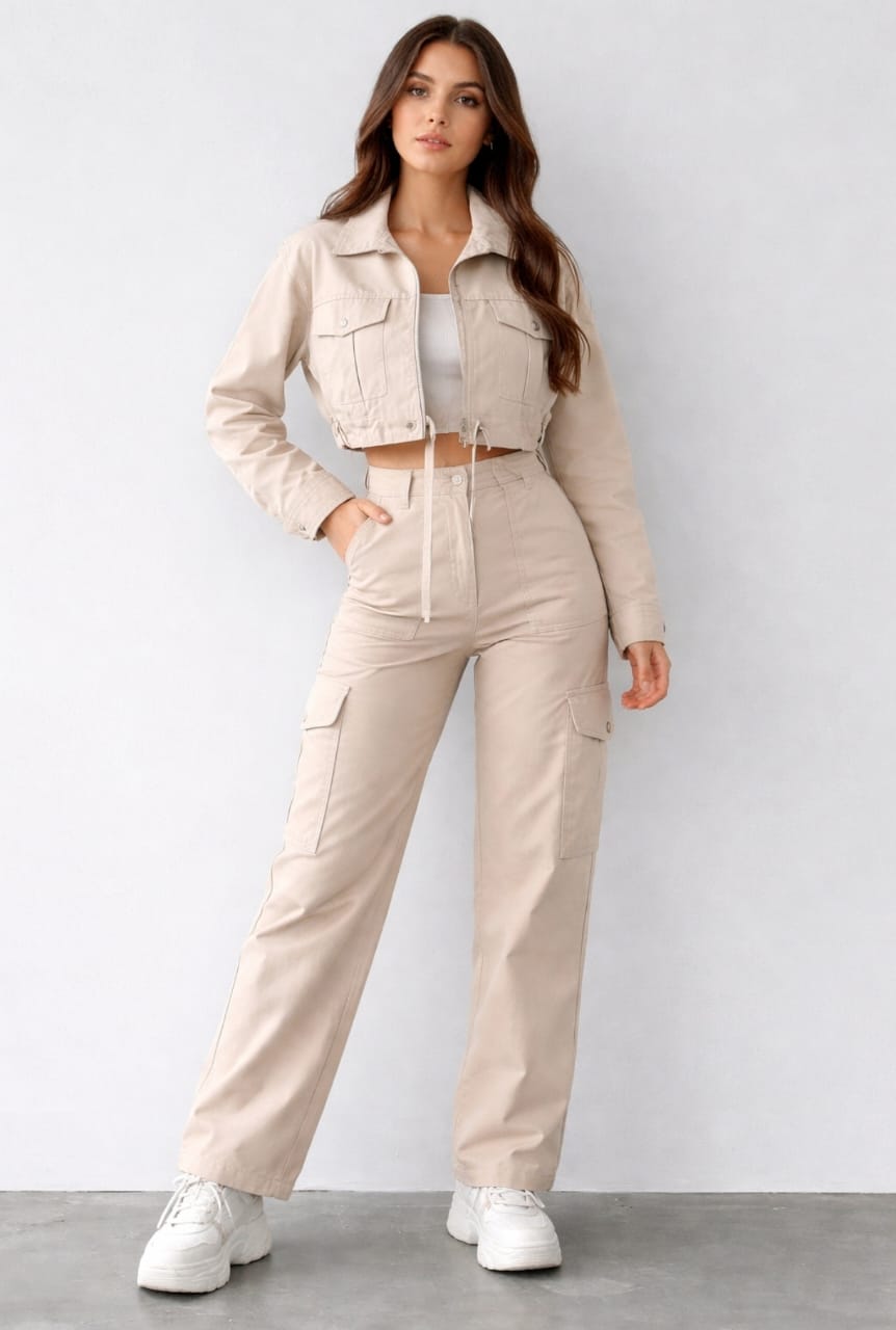 Pantalón cargo bengalina